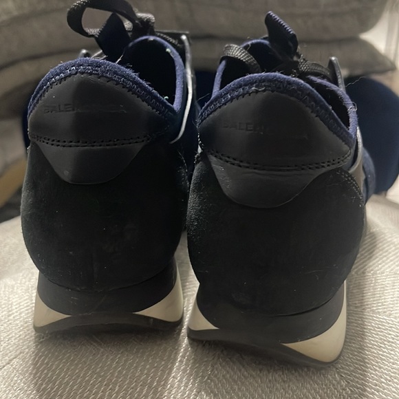 Balenciaga Navy Runners - Picture 4 of 6